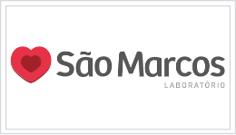 Logotipo do laboratório São Marcos.